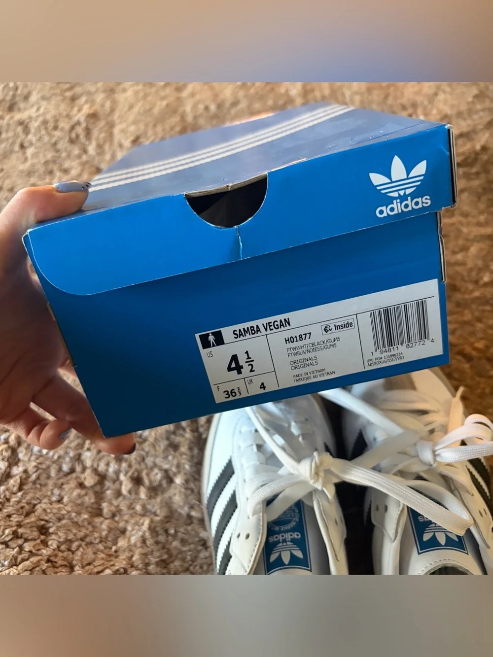 Adidas Originals Vegan Samba H01877 in Men’s 4.5 Women’s 6 - Picture 10 of 10